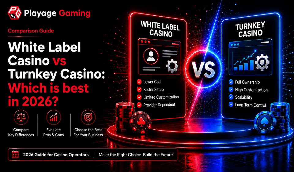 White label casino vs turnkey casino comparison guide 2026