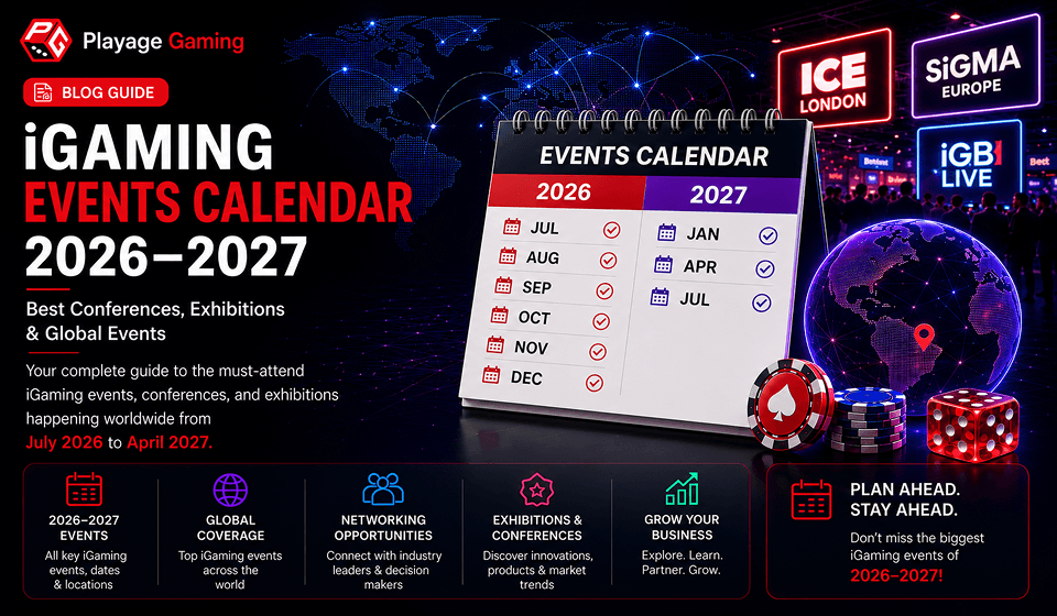 Upcoming iGaming Events Calendar 2026-2027